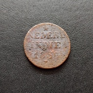 Koin Nederlandsch Indie 1 Cent Duit 1838 J | Uang Kuno Willem 1 TP868