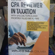 CPA REVIEWER IN TAXATION TABAG 2020 EDITION