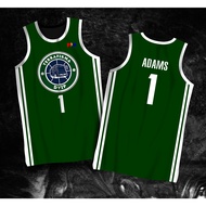 TERRAFIRMA DYIP GREEN & WHITE PBA JERSEY | ADAMS #1 | FULL SUBLIMATION JERSEY