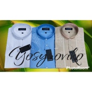 baju koko alisan lengan pendek putih / warna