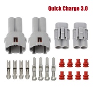 DC Power Outlet Connector For Yamaha MT07 MT 07 09 FZ6 FZ07 FZ09 YZF-R1 R1M R6 XV1900 Quick Charge 3