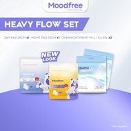 Moodfree Heavy Flow Set | Moodfree Sanitary Pad | Tuala Wanita | 卫生棉