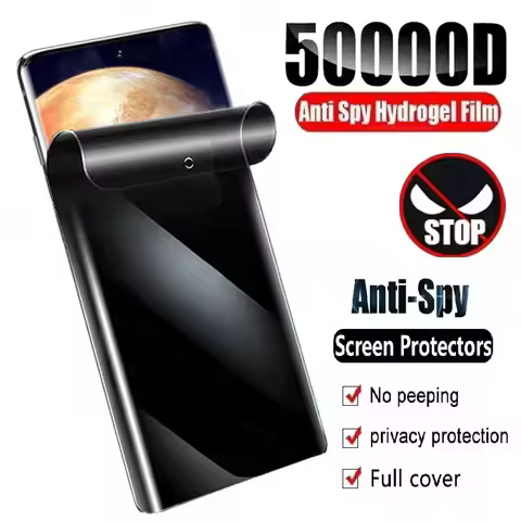 Privacy Hydrogel Film Anti-Spy Screen Protector For Huawei P30 P40 P20 Mate 20 Lite Y6 Y7 P Smart Z 