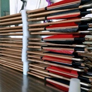 Archery, (4 btg) bambo arrow anak panah buluh 32inch ready stock