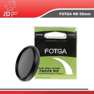 NEW Filter ND ND ND2-ND400 ND 2-400 55mm FOTGA Slim Fader Variable Adjustable