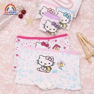 💖 MyBaby💖 4pcs/set Girl Kids Panties Briefs Cartoon Cotton Underwear