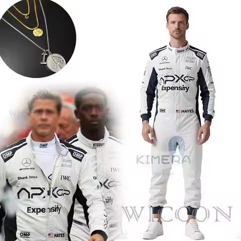 F1 2025 The Movie Brad Sonny Pitt Hayes Racing Suit 1-Piece Adults Kids Riding Gear Set Wholesale Me
