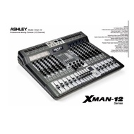 Mixer audio Ashley Xman 12, mixer 12 channel, bluetooth,USB, garansi