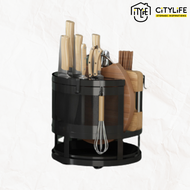 Citylife - Rotatable Multi-Function Utensils &amp; Knife Multi Holder IJ-2300