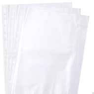 DELI/ Tra My Nylon Protective Sheet 11 Holes A4 Size, Transparent A4 Hole Shirt.