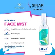 Emina Aloe Vera Face Mist 60 mL - Hydrating & Cooling Facial Moisturizer
