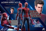 DB Toys 出品  1/12
 蜘蛛俠 Spiderman 標準版 
(The Fantastic Worm-Man No.2 ) 非Marvel Legends,SHF,MEZCO,Hottoy