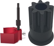 SMMS 2PCS Caterpillar Tools Kit, 9U-7227 Injector Height Adjustment Gauge Tool(Red) & J-38587-A Engi