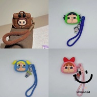 For HOCO EW43 Earphone Case With lanyard Cute 3-color policewoman