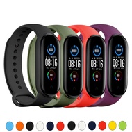 Strap For Xiaomi Mi Band 6 Bracelet Sport Silicone Watch Wristband Miband Band6 Band4 Wriststrap For Xiaomi Mi Band 3 4 5 Strap - Watchbands - AliExpress