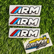 stiker ARM sticker ARM cutting stiker beat soopy vario aerox pcx nmax