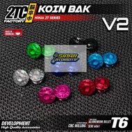 2TC Factory Ninja 2T Series V2 T6 Coin Made in Indonesia for Motorcycles