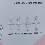 Silver 925 Cross pendant (Loket perak)
