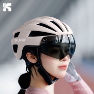 【701Man Collection】Cool Peak cycling helmet with goggles, mountain bike helmet, unis safety helmet