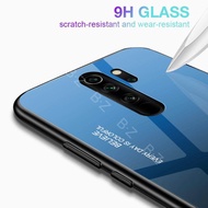 Casing OPPO A5 2020 / OPPO A9 2020, Sarung HP Tempered Glass Gradien