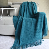 Nordic Knitted Throw Thread Blankets on the Bed Sofa Throw Travel TV Nap Blankets Soft Towel Bed Pla