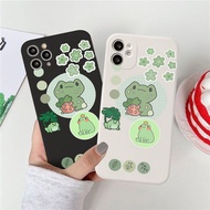 Vivo S1, 1Q00 NEO Case / V9, Y85 / V15 / V20 / Y12, Y15,Y17 Y02/ Y22/ T1 5G MACARON "CUTE FROG