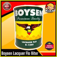 ☌ Boysen Lacquer Flo Lacquer-based Coatings 1liter and 4liters