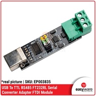 USB To TTL RS485 Converter FT232RL USB To TTL & RS485 Adapter Serial Module
