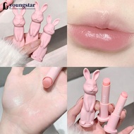 YOUNGSTAR Moisturizing Lip Balm Cute Rabbit Hydrating Anti Cracking Lipstick Dead Skin Smoothens Lip