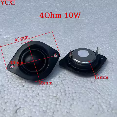 YUXI 1PCS For JBL Flip 6 Generation Silk Film Tweeter 4Ohm 10W Neodymium Speaker Component Replaceme