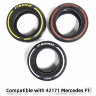 P-Zero Printed Tyre (Compatible with 1:8 Mercedes AMG F1 W14 E Building Block)