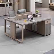 Simple 4-Person Desk Four-Person Staff Creative Position Combination 2 Office Staff Office Staff Mod