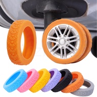Reduce Noise Shock Absorption Suitcases / Anti-wear Luggage Wheels Protector Cover / Thicken Texture Luggage Accessories / Silicone Luggage Wheels Protector Cover /
