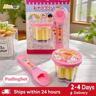 AbHappy Pudding Feeding Toy Pudding Jelly Set Pretend Play Play House Toys Simulation Pudding Toy Ki