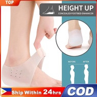 Inner Height Increase Insole Invisible Silicone Height Increase Shoe Sole Pad Unisex