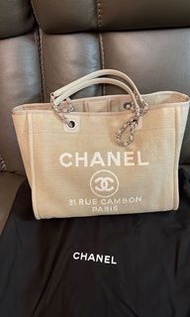 Chanel 帆布袋 tote bag deauville