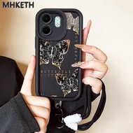Case For Infinix Smart 9 9 HD Hot 50i Phone Butterfly Strap Design