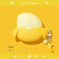 GTC For GOOJODOQ J201 J206 Earphone Case personality Simulation Banana