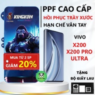 Vivo X200/ X200 PRO/ X200 ULTRA premium full screen PPF screen protector, scratch recovery - Pancase