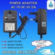 DC9V 1A / 2A AC To DC Power Adapter Plug Switching Power Supply Transformer Adapter Converter Charge