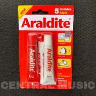 PUTIH MERAH Araldite RAPID Red And White SPEAKER Glue 2x15ML Sticky Guarantee