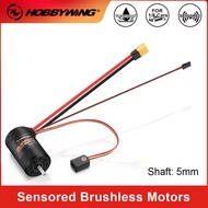 Hobbywing 2IN1 Brushless Motor ESC 60A ESC 1800KV Motor 2-4S FOC System IP67 Waterproof For 1/8 Craw