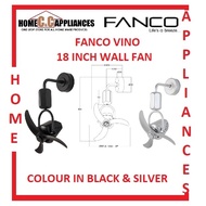 FANCO VINO 18 INCH WALL FAN