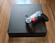 PS4( PlayStation 4) SLIM บอร์ดล่าสุด 2218A 1tb สีดำ 1จอย อุปกรณ์สายครบพร้อมเล่น