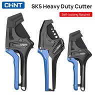 CHNT  PVC/PE/PP Pipe Cutter 32/42/51/64/75mm Ratchet Scissors Water Pipe Scissor Hose Cutting Tool