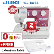 Juki HZL-180SZ Sewing Machine + Extension Table (100% Genuine Juki brand)