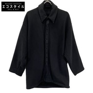 Balenciaga 20AW 641628 Black Basketball Cocoon Jacket XS