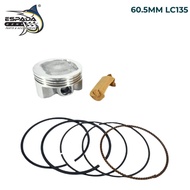 [ CLEARANCE STOCK ] PISTON KIT (ESPADA)  LC135 60.5MM 61MM 61.5MM 62.5MM 64MM