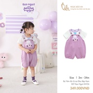 CNY Collection (3M-24M) Lovely and fashionable Chef overalls for girls from 5.7kg to 13.6kg Sweet Ca