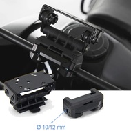NEW Navigation Bracket Mobile Phone GPS Plate Bracket 10/12 mm For BMW R 1200 GS R 1200GS Adventure 